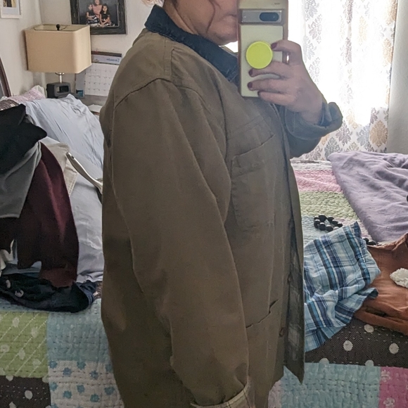 VINTAGE Cabin Creek Utility Green Field Chore Coat barn jacket - Picture 5 of 7